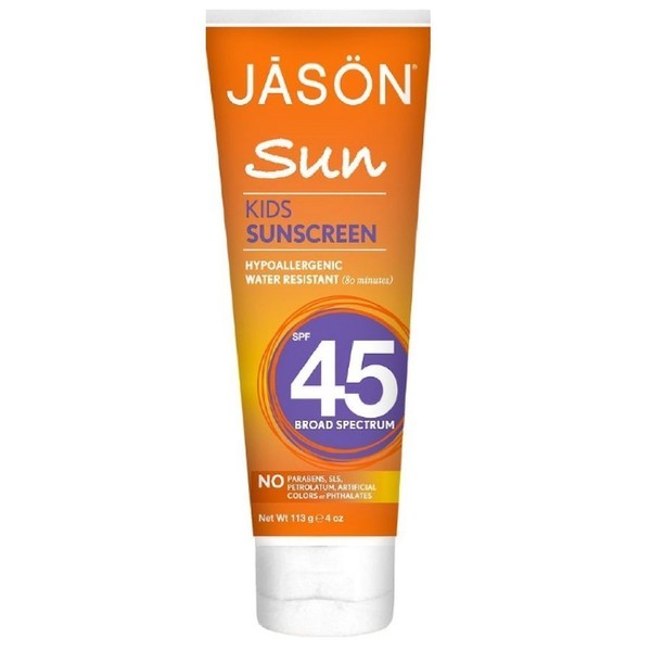Jason Kids Sunscreen Lotion SPF 45 4 oz (Pack Of 2)2