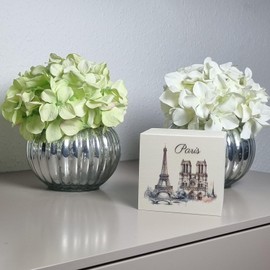 Landmark Paris Money Box Wooden Eiffel Tower Louvre Design Notre Dame View Sacré Coeur Decor Triumphal Arch Motif Montmartre Panthéon Look