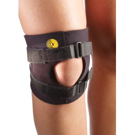 Corflex Knee-O-Trakker Runners Knee Brace for Running Pain-L - Black