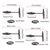 AIMALL Carbon Steel Welding Chipping Hammer with Spring Handle, Impact-Absorbing