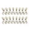 HAOYIJIA Plastic Clothes Pins Heavy Duty Outdoor for Hanging Clothes,