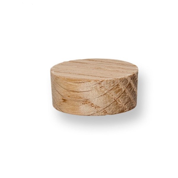 Pinehurst Crafts 1/2-Inch Oak Flat Head Plugs, Side/Face Grain, Great