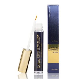 GOLLEE Suero Para El Crecimiento De Pestañas Con Péptidos Mejorantes Para Pestañas Más Largas, Más Completas Y Gruesas - Libre De Crueldad, 6Ml       