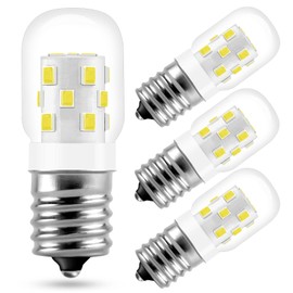 Tupolife 8206232A 3W LED 40 Watt Appliance Bulb Incandescent Equivalent, for LED Microwave Light Bulbs Under Hood Refrigerators Stove Range Hood, E17 LED Bulb 400LM 6000K Daylight White