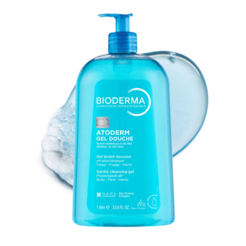 Bioderma Large Size Atoderm Family Cleansing Gel Wash 1L BNS