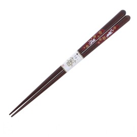 Chopsticks Lacquer Dapper Rabbit Wood (Natural Wood) Tip, 20.5 cm