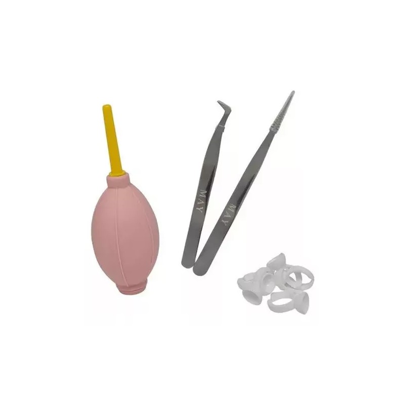 May Kit Para Aplicación De Exteniones De Pestañas May