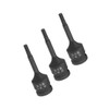 TA-VIGOR 3Pcs Impact Hex Bit Socket, 3/8" Drive x H4