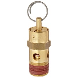 Control Devices-ST2533-1A ST Series Brass ASME Safety Valve, 200 psi Set Pressure, 3/8" Male NPT