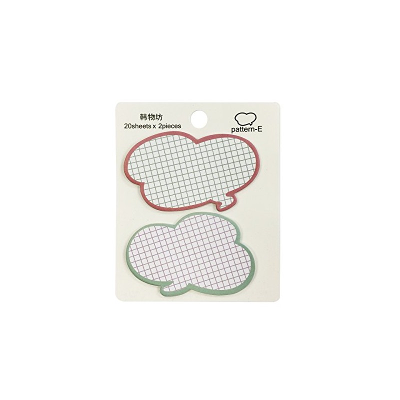 Wrapables® Exclamation Bubble Memo Sticky Notes (Set of 2), Arrows