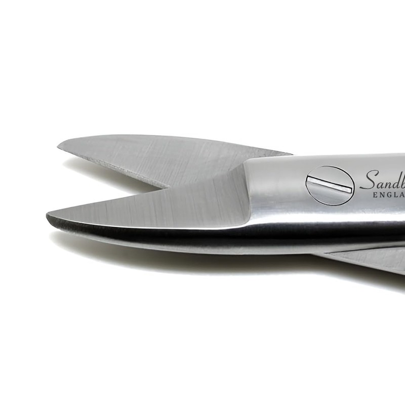 SANDBROS Crown Beebee Scissor Dental Instruments 4 inches - Manicure,