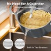 6 Quart Nonstick Stock Pot with Lid, BEZIA PFAS-Free Ceramic