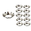Stainless Steel Toothed Plate Washers, Set of 10 (M6)