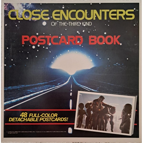 Close Encounters of the Third Kind Postcard Book - 1978