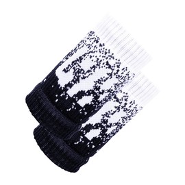 LYFT-RX Wrist Sweatbands, Thick Absorbent Fit, Gradient Style for Weightlifting, Gym, Workout, Cross Training, Weight Lift & Sports, 5 inch/12.5cm Wristband, 1 Pair/1 Size Fits All - Gradient Black