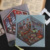 40 Sets 3D DIY Stickers Scenes with 2 Tweezers,DIY 3D