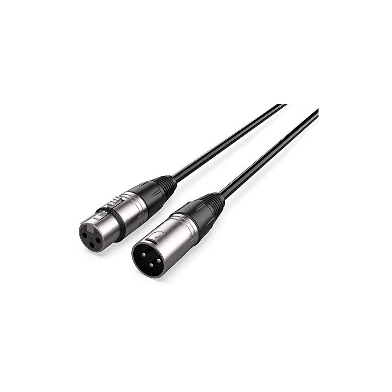 Audibax Silver Cable XLR Macho - XLR Hembra 15 Metros