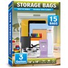 3 Gallon Extra Large Zipper Bag, Clear Plastic Zip Bag