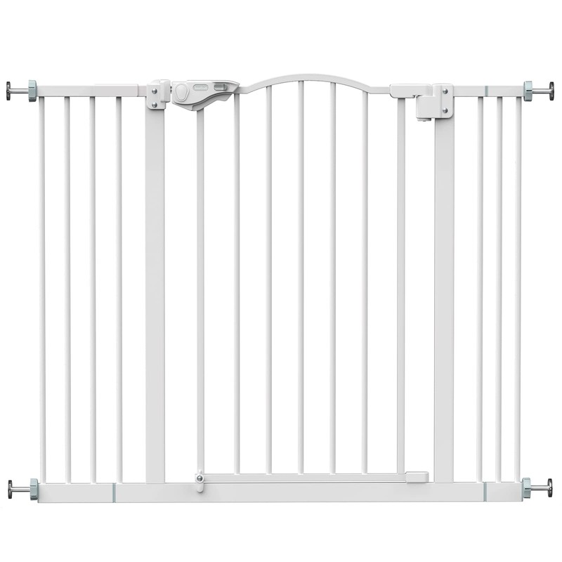 InnoTruth 29-39.6" Baby Gate for Stairs, Auto Close Both Sides