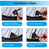 Witheeyou Bike Pump, Bicycle Tire Inflator Portable, Bike Floor Pump