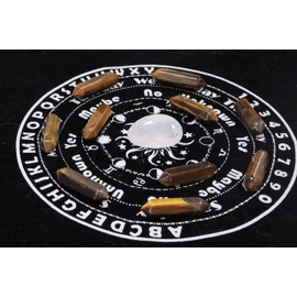 YATOJUZI 10 PCS Healing Crystals Natural Tiger Eyes Set Mini Wands Witchcraft Polished Bulk Tumbled Hexagonal Pointed Stones And Crystals For Decor Yoga Reiki Energy Balancing Meditation Therapy