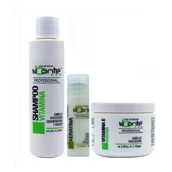 Kit Keratina Labont Shampoo Vit Keratina Vitamina E - Producto