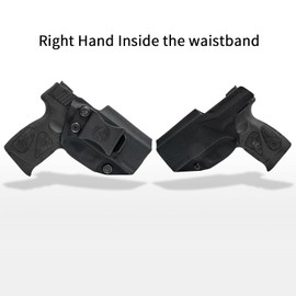 Gayalock IWB KYDEX Holster Fit: Taurus G3C / G2C / G2S & Millennium G2 PT111 / PT140 Pistol | Inside Waistband | Adjustable Cant | KYDEX Made (Right Hand Draw Only)