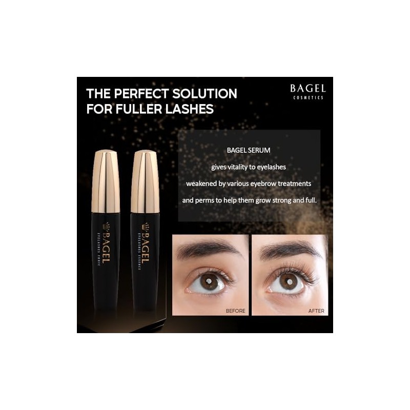Korean Best Eyelash Enhancing Growth Essence & Tonic - Bagel