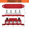 Joinfworld 400A Power Distribution Block 12V Bus Bar with 4