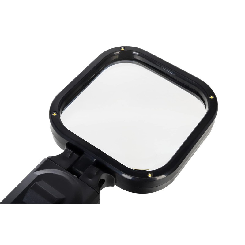 Levenhuk Zeno Read ZR10 Lightweight Handheld Black Magnifier with LED