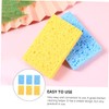 Minkissy Kitchen Cleaning Sponge Pad Pcs Set Non-Abrasive Versatile for