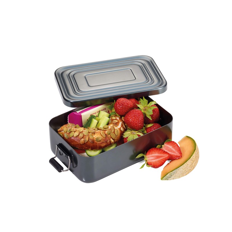 Troika Unisex - Adult Titanium Lunch Box
