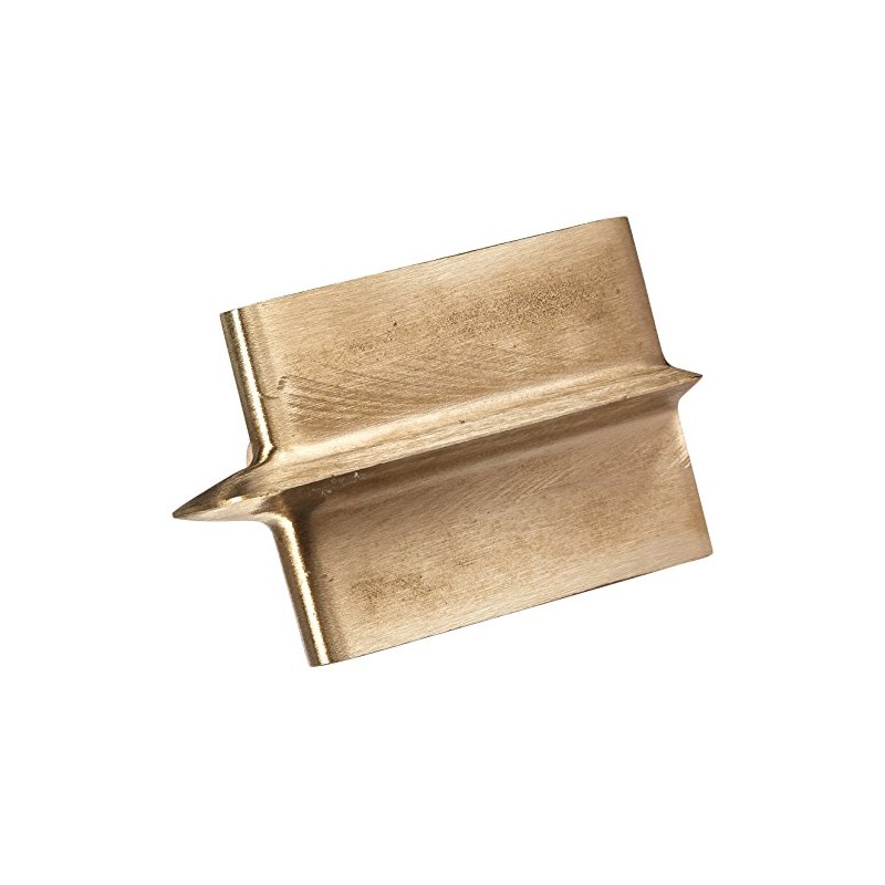 Kraft Tool CF314 Deep Bit Bronze Groover with Wood Handle,