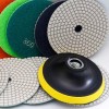 Roxx Tools 5 inch Diamond Polishing Pads Wet/Dry Set Granite