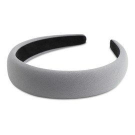 SXQLYH Headband Padded Fabric Headband - Padded Headband for Women - Beautiful Headband Women's Hair Accessories Fabric Headband Wide Padded Headband for Women Girls (Blue)