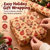 6-Sheet Christmas Wrapping Paper Set for Holiday Gifts – 70