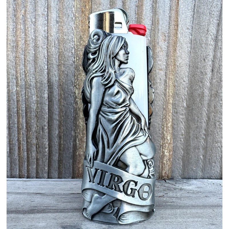 Metal Lighter Case Fits BIC, It Covers Standard Full Size