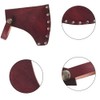 MEROURII Axe Head Holster,Axe Blade Cover ​Leather Adjustable Hatchet Protectors
