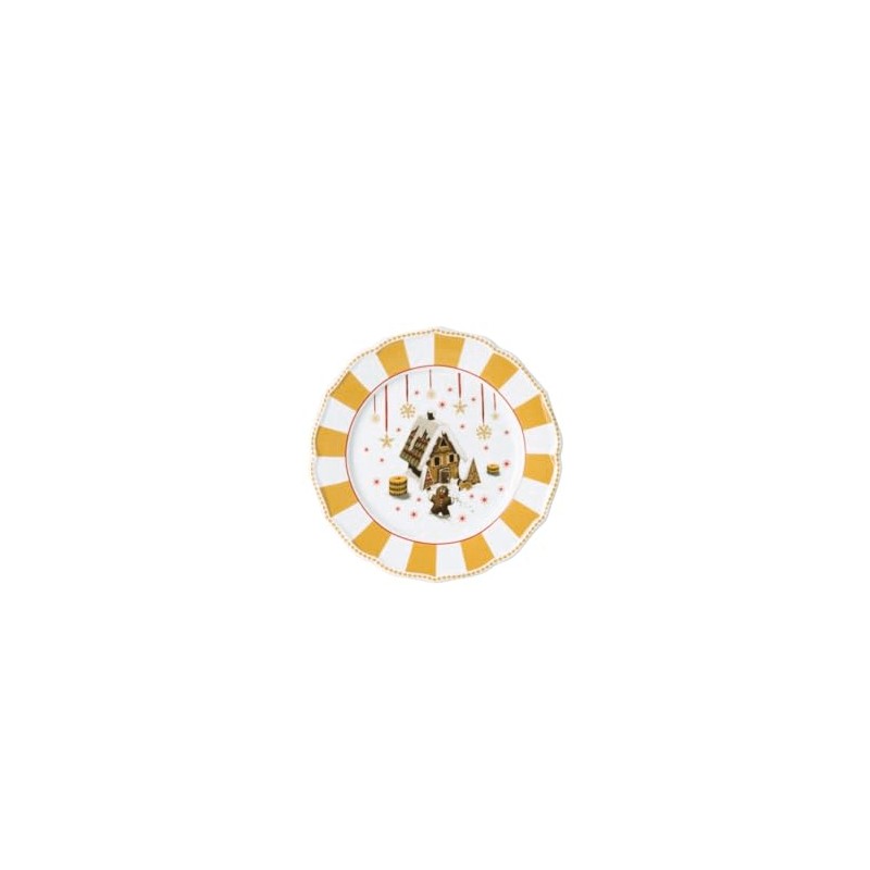 Hutschenreuther Christmas Collection Christmas Love Beige Plate Flat 22 cm