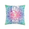Carissa Wyles Infinity Rope Spectrum Throw Pillow, 16x16, Multicolor
