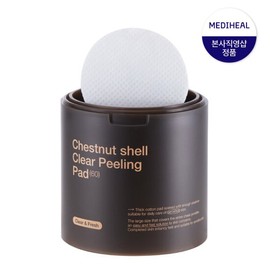 Mediheal Chestnut Peel Exfoliating Smooth Texture Pads 60 Sheets / 메디힐 율피 각질 매끈결 패드 60매