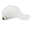 FREEBIRD99 Unisex Cotton Adjustable Baseball Cap Plain Hat (White)
