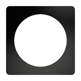 Tile Redi DP-SQT-MB Redi Shower Drain Plate, Matte Black