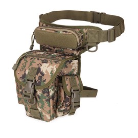 Men Adjustable Military Thigh Bag Utility Waist Pack Pouch Hiking Male Waist Hip Motorcycle Leg