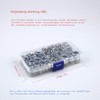 212 Pcs Lock Nuts Set, Nylon Insert 304 Stainless Steel