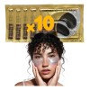 10 Parches Colágeno Ojos. Ojeras Hinchazón Bolsas Arrugas.