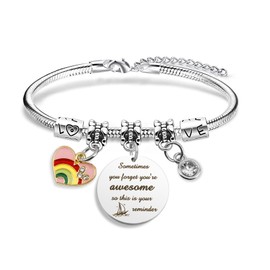Graduation Gifts for Her Bracelet Best Friend Birthday Gifts End of Term Gifts for Children Inspirational Gifts for Students from Teachers Friendship Gifts for Women Daughter Niece Bff Gifts