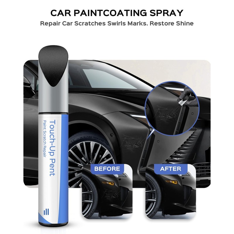PARTS4EV 1G0 Smoky Granite Mica Touch Up Paint Compatible with
