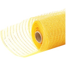 Eleganza Nr. 35 Metallic Deco Mesh, Gold, 25 cm x 9,1 m