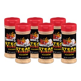 Famous Dave's Steak & Burger Seasoning, 8.25 Ounce, Pack of 6